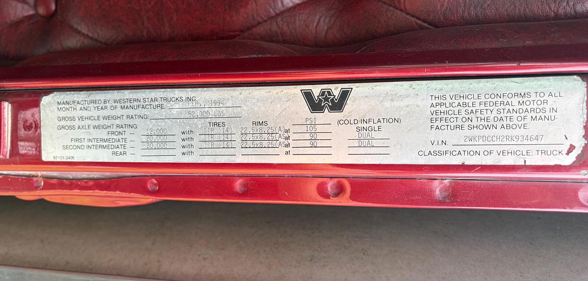 Used 1994 Western Star 4964F