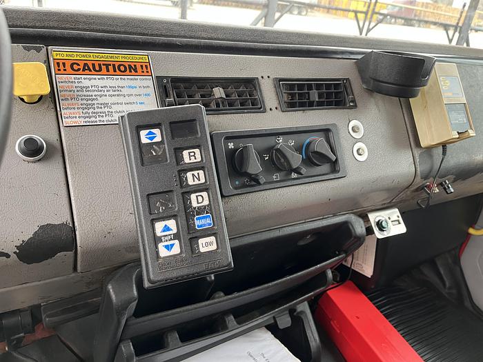 Used 2002 Freightliner FL-80 Blower Truck with EB40 blower.