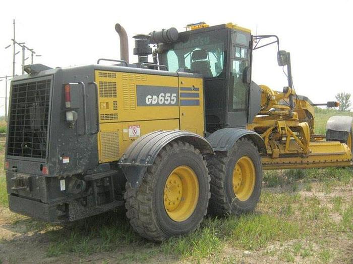 Used 2018 Komatsu GD655-6 Motor Grader
