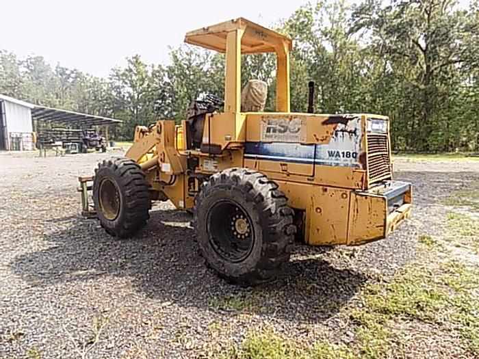Used Komatsu WA 180 Wheel Loader W/Attachments
