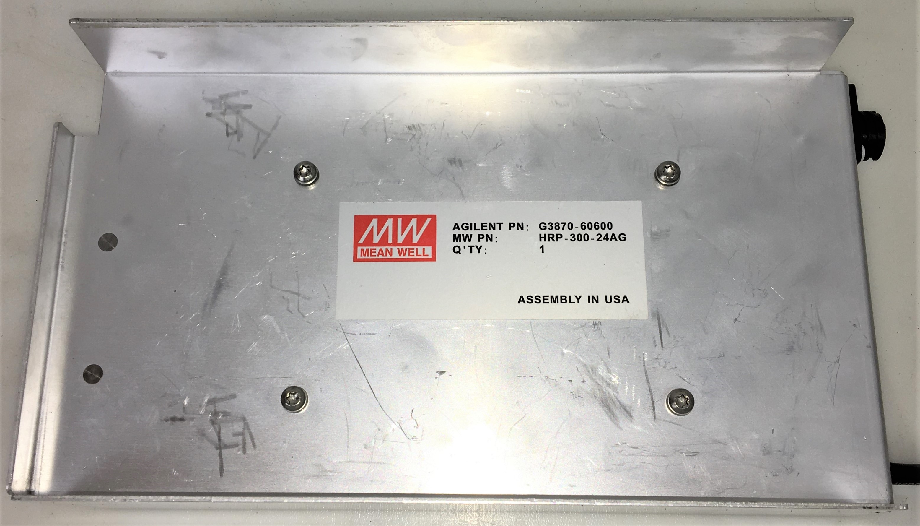 Used Agilent IDP-3 Dry Scroll Vacuum Pump with Intake Valve and Power Supply - 2.1 CFM