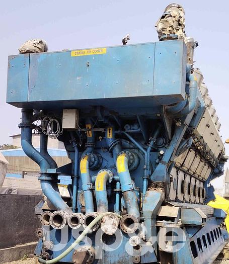 Used 10.8 MW 1997 Used Wartsila 12V46C Diesel Power Plant Gensets