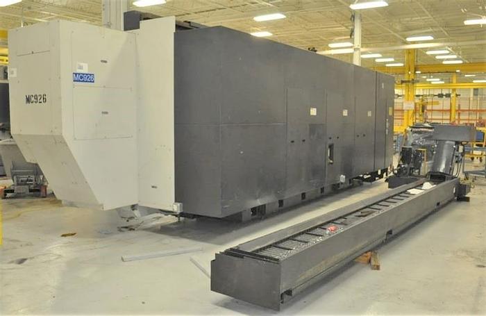 Used 2006 Mazak Cybertech Turn 4500M/2000 Big Bore