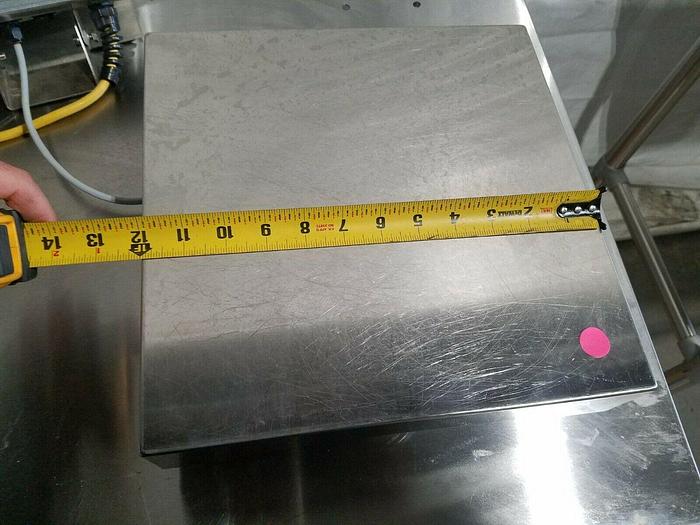 Used Mettler Toledo Speed Weigh Scale Model SW 15kg Stainless Steel Food Medical