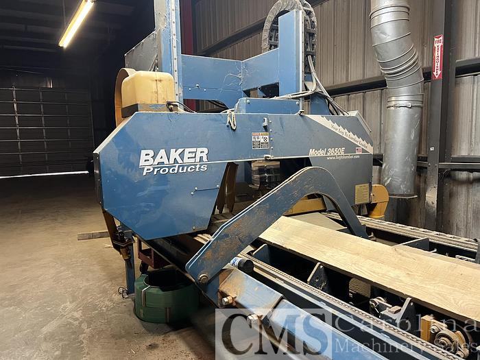 Used Baker 3650E Band Sawmill
