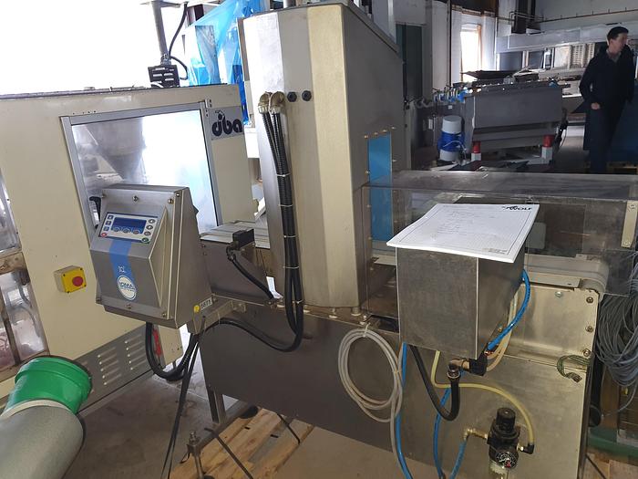 Gebraucht Bandkkontrollwaage mit aufbegautem Metalldetektor LOMA IQ Systems, ca. 300 x 150 mm Durchgang