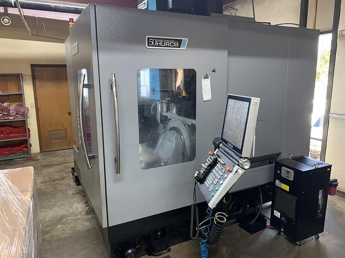 Used 2018 HURCO VC500i 5-Axis Vertical Machining Center