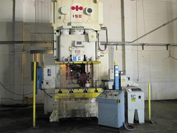 KOMATSU 150 TON 60" X 30" GAP FRAME PRESS