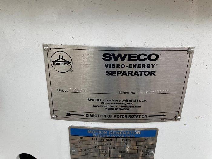 Used 60" SWECO SCREENER - S/S