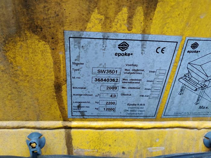 Gebruikt 2009 Epoke SW3501