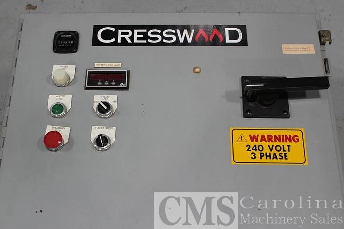 Used Cresswood EF24 Horizontal Wood Grinder