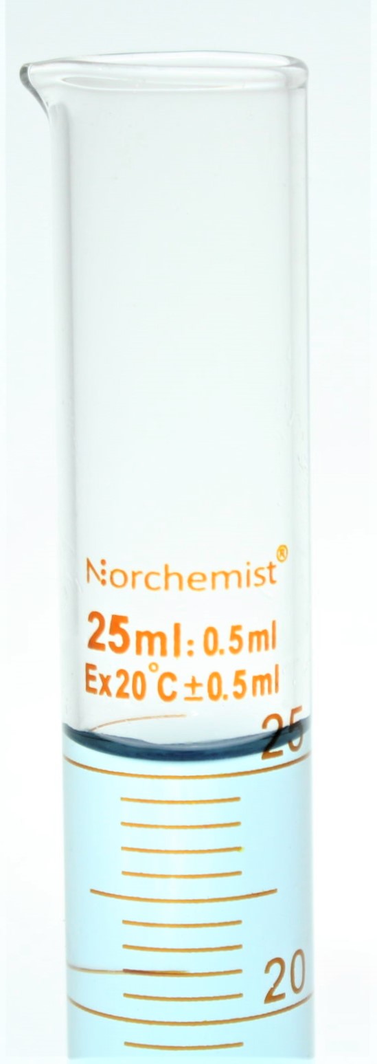 New Norchemist GP-GC-0025 Graduated Cylinder - 25mL