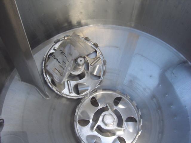 Usado 50 GALLON MIX TANK.  BREDDO LIKWFIER MODEL LORWW SERIAL D-64796-3