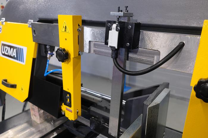 UZMA 320DGH Bandsaw Machine double Mitre Semi Automatic