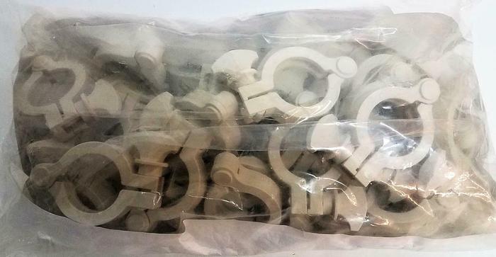 BioConnexx Paw BioScience BioClamp NG150WHT Nylon 66 Lot of 50 NEW (6807)