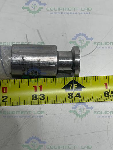 Used Sani-Tech  STHT-WR-WR-0500 84" Silicone Hose w/ 1/2" Sanitary Fitting