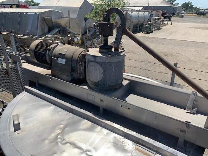 Used Hamilton 300 Gallon Stainless-Steel Jacketed Double Motion Mix Kettle