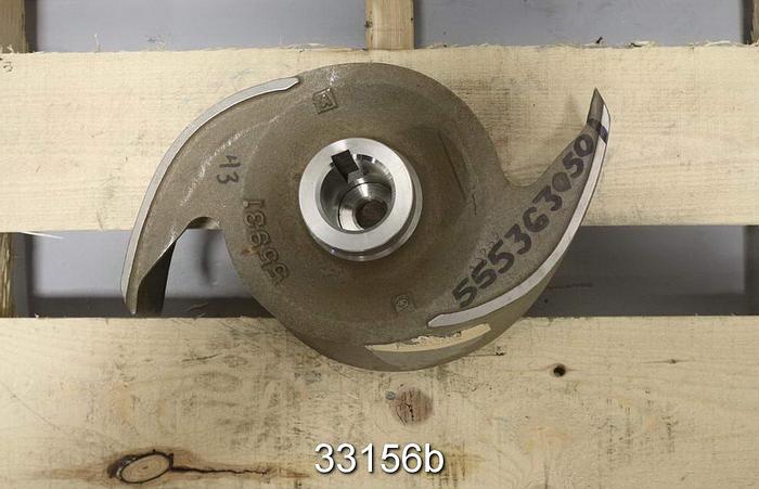 Unused Goulds 3175 14" Diameter, 4 Vane Impeller #33156