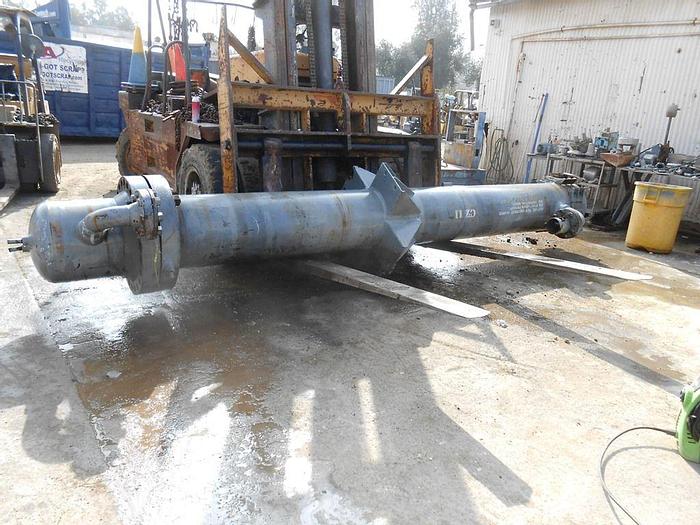 Used Heat Exchanger, Shell & Tube, 550 SF, S/st, 1420 PSI,Heat Exchanger, Shell & Tube, 550 SF, S/st, 1420 PSI, #S742255