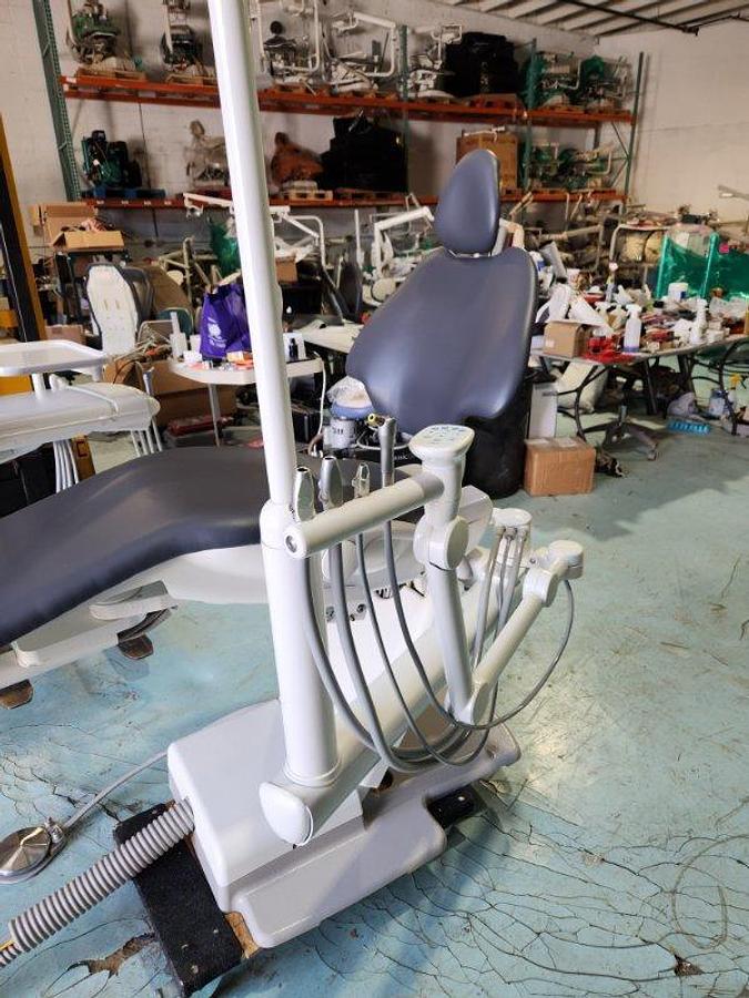 Used Adec 511 Dental chair with adec 532 delivery System, LED, and assistant arm