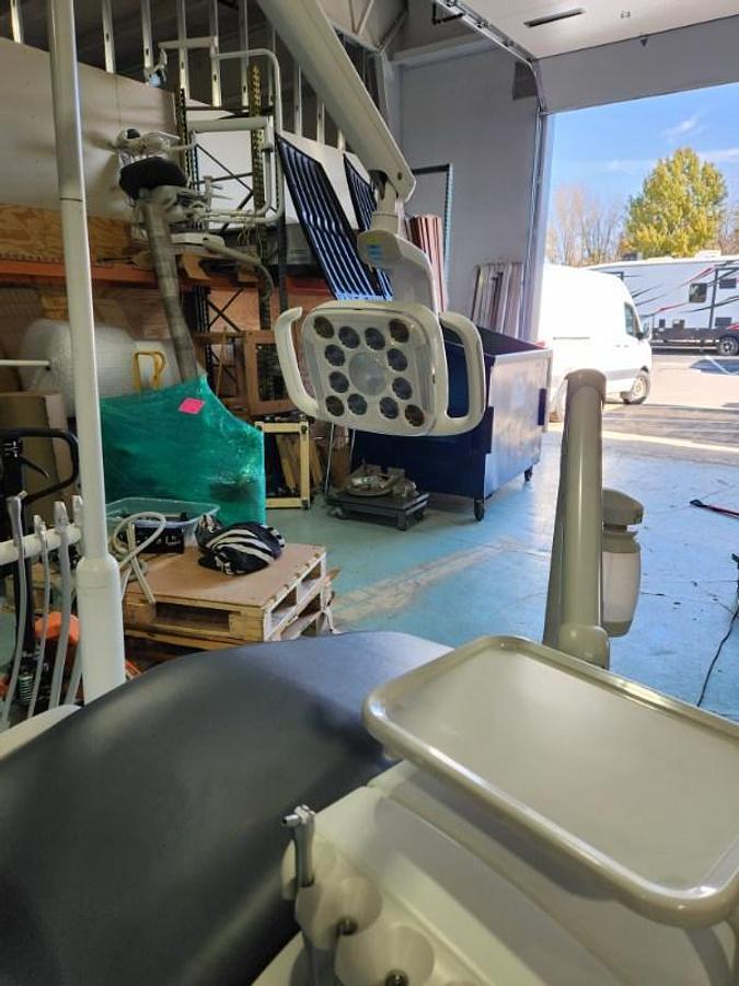 Used Adec 511 Dental chair with adec 532 delivery System, LED, and assistant arm