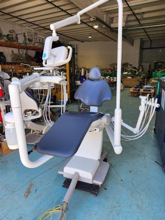 Used Adec 511 Dental chair with adec 532 delivery System, LED, and assistant arm