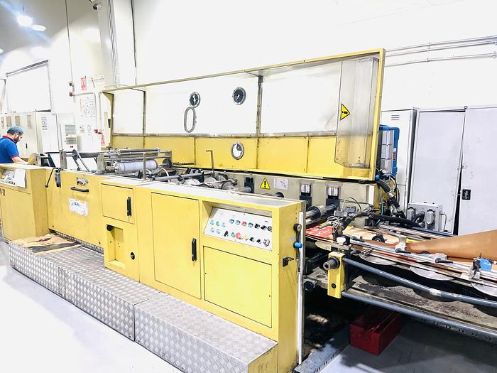 Used (visible in production) 2002 CURIONI SUN MASTER 540 - Paper bag making machine with twisted handles unit