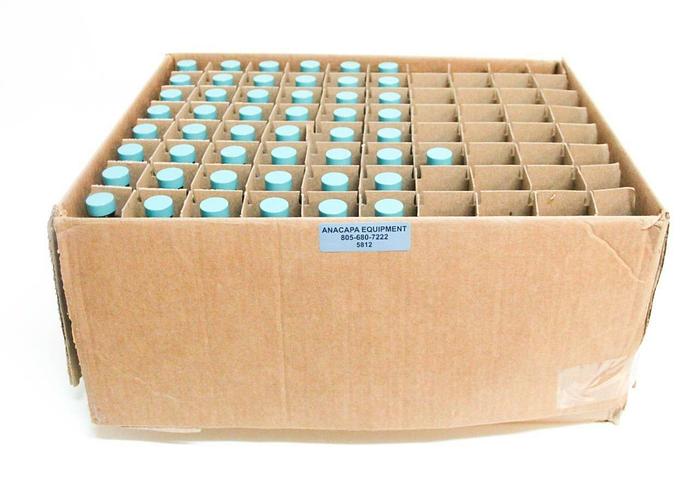 Qorpak GLC-01925 4oz Amber Bottles w/ Green Thermoset Caps NEW LOT of 129 (5812)