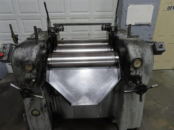 Used 13 in. x 32 in. LEHMANN THREE ROLL MILL (#9678)