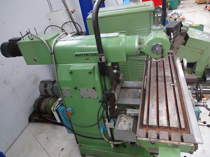 D'occasion Graffenstaden Fraiseuse bi-broches verticale et horizontale Type FH 126 Hyper / Milling machine with vertical and horizontal spindles Type FH 126 Hyper