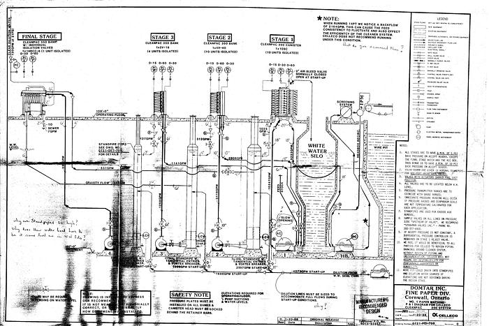 Used Celleco CLEANPAC 350 Low Density Cleaning System; Primary Stage With Capacity For 112 Cleaners, 83 Are Included. #24558