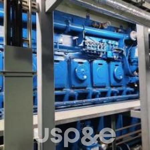 Used 5.4 MW 2005 Used Daihatsu 6DK36 Diesel Generator Sets