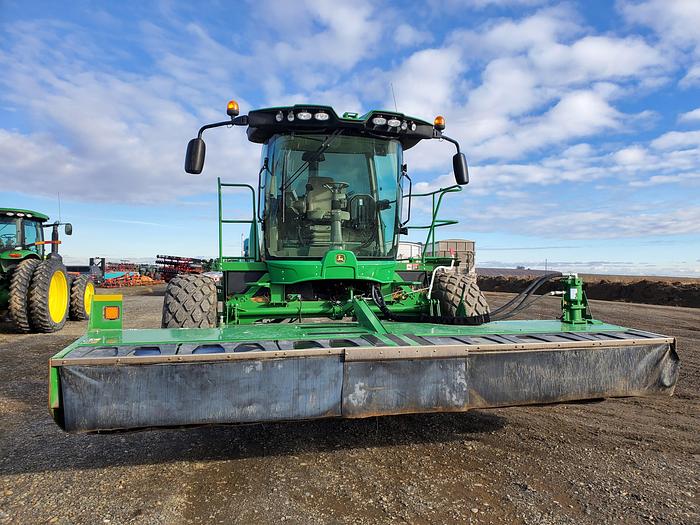 Used 2018 John Deere W260 Windrower w/ 1100 hrs