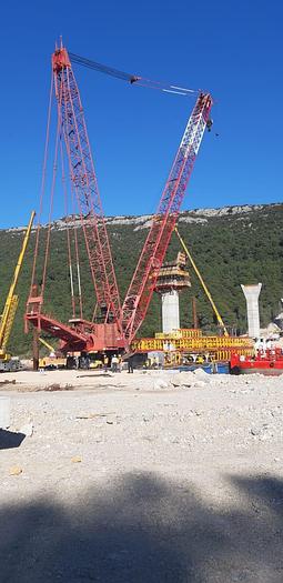 Used Manitowoc 18000 Maxer   750 ton Crawler Crane, Year 2009