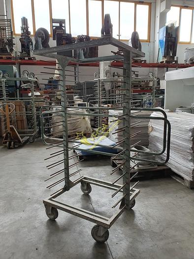 Used Trolleys to stock ceramic objects