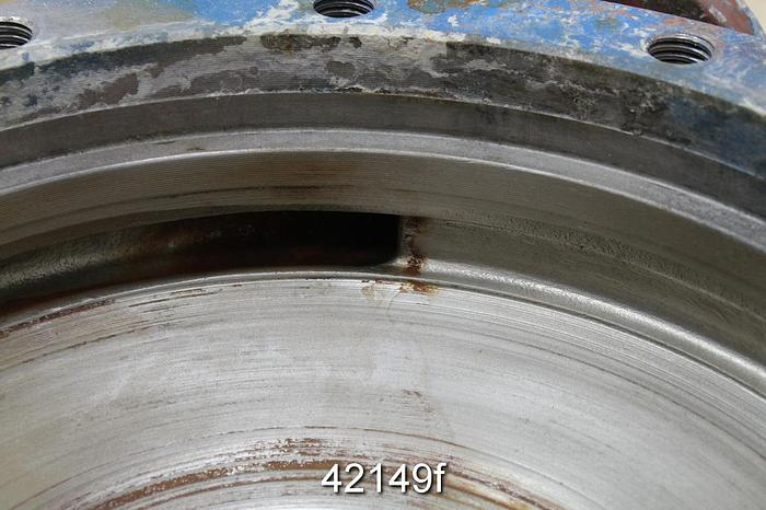 Used Goulds 3196 1.5x3x10 Pump, Stainless Steel Casing #42149