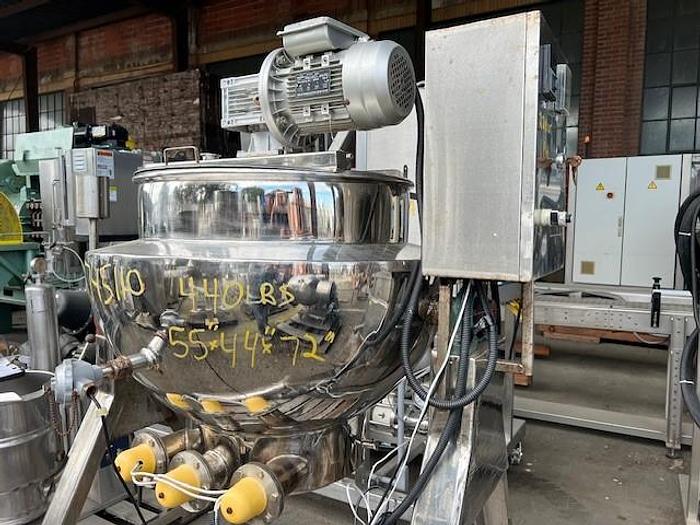 Used Kettle, 40 Gallon, Stainless Steel, Electrically Heated, Tilt #S745110