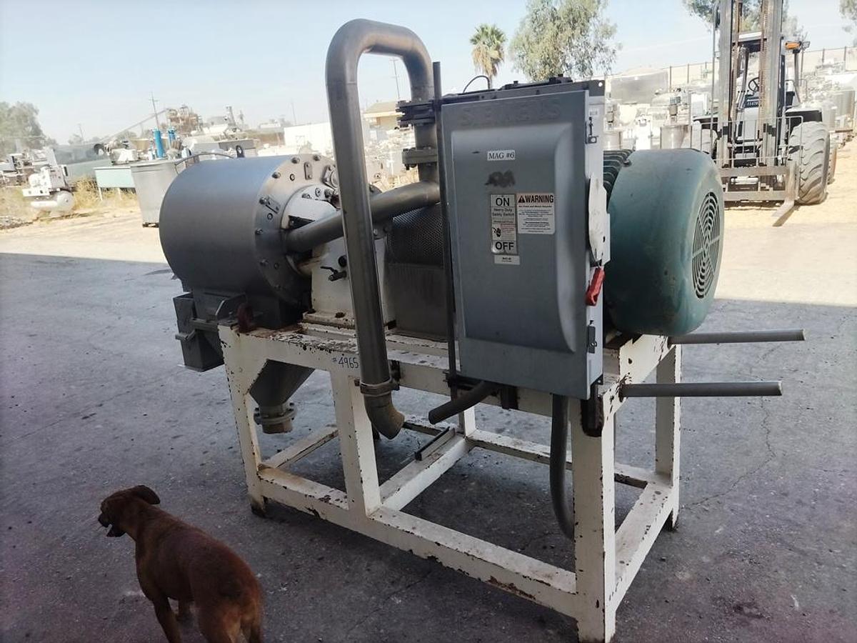 Used Pulper, Finisher, Rossi Catelli, Model P100/6R, Butterfly Turbo Juice Extractor, #5991913