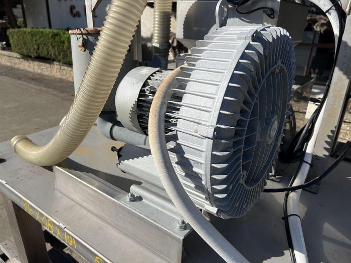 Used Unloader, Pneumatic, S/st, Oscillating Discharge, Nakanishi #S744820