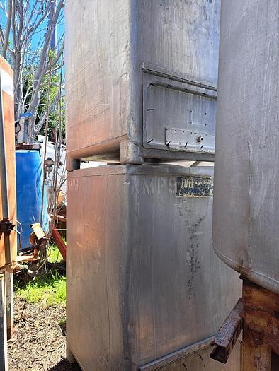 Used Bin, 75 CF, Aluminum, 42"x48"x64", Tote Systems #S745486