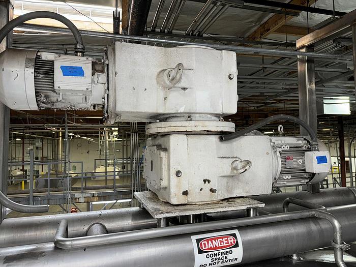 Used Tank, 6,000 Gallon, 316 Stainless, Jacket, Dbl Agitation, #5991013