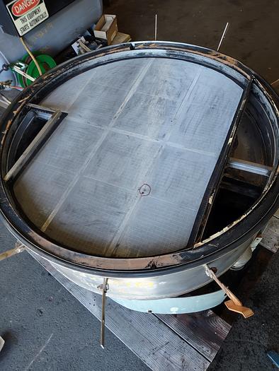 Used Screen, Sifter, Gump, CP-43, Stainless Steel, Pressure, 48", #S664635