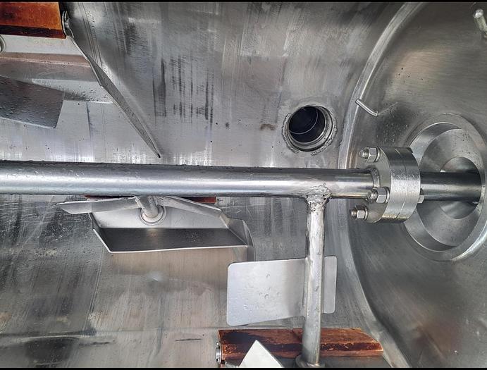 Used Kettle, 200 Gallon, S/St, Jkt, Horizontal Trough, Agitated #C745042