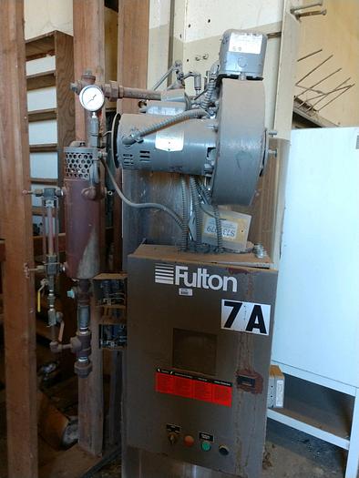 Used Boiler, 9.5 HP, Fulton, 100 PSI, Gas-fired, ICS 9.5-LE #S737079