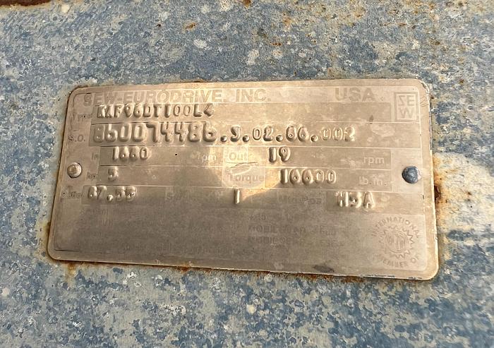 Used Tank, 920 Gallon, Stainless, Scrape Agitated, Fran Rica #S745050