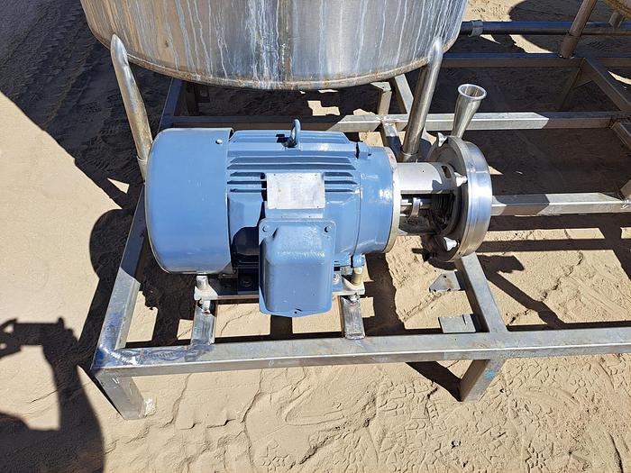 Used CIP System, 3-Tank, Stainless Steel, Pump, Heat Exchanger - #S745273