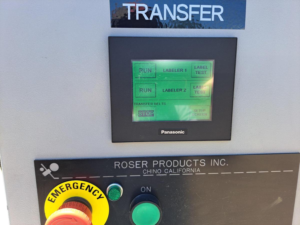 Used Labeler, Bottom Fed Labeler, Roser #5991077