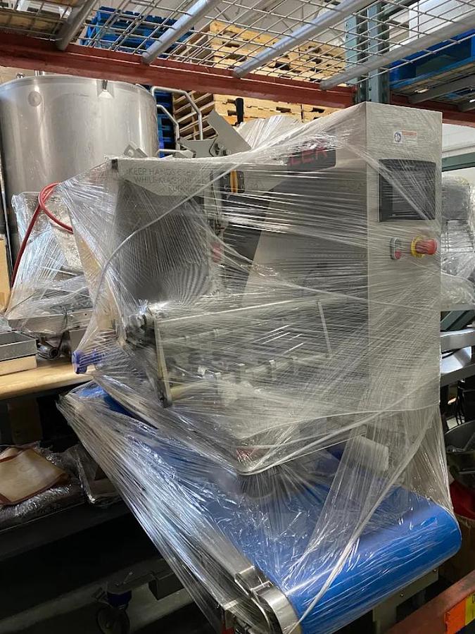 Used Depositor, Unifiller MultiStation Servo Depositor, 6–8 Nozzle, 11 Gallon Hopper, PLC Controls, #5991723