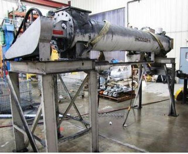 Used Paddle Dryer, Hosokawa Bepex, Model SJ-16-10, 16" X 10', Carbon Steel - #4643015