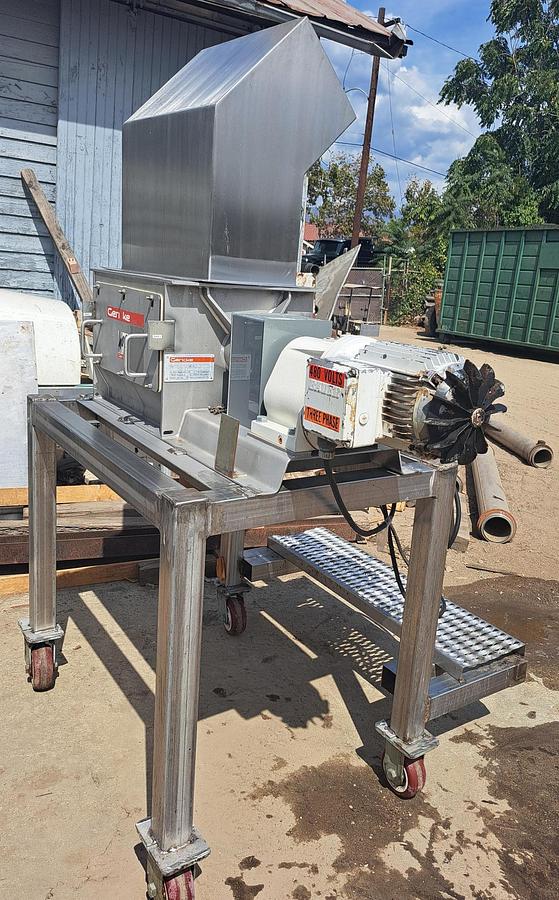 Used Mill / Grinder, Granulator Sieve / Nibbler, Gericke NBS 300/450, Stainless Steel, #5991558